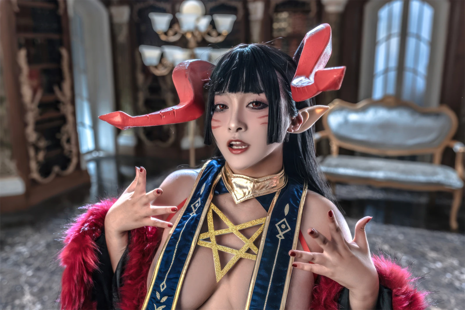 图片[4]-动漫博主洛璃LoLiSAMA 撒旦 49P-COS世界